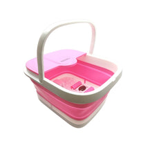 Cargar imagen en el visor de la galería, Tina Plegable Masajeadora RF-368Z Burbuja Calor Rosada