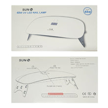 Cargar imagen en el visor de la galería, Lampara De Secado Uñas Uv LED Sun S1 48W Plegable