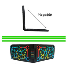 Cargar imagen en el visor de la galería, Tablero Flexiones Multifuncional Portátil + Bandas Elásticas
