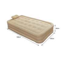 Cargar imagen en el visor de la galería, Colchón Inflable Sencillo 198 x 100 x 40cm Inflador Eléctrico Inalambrico