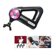 Cargar imagen en el visor de la galería, Masajeador Corporal Fucsia Massage Gun 12 Piezas Inalambrica