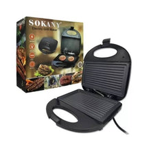 Cargar imagen en el visor de la galería, Sanduchera Antiadherente Sokany SK-116 Electrica