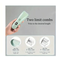 Cargar imagen en el visor de la galería, Maquina Cortadora De Pelo Inalámbrica Niños Y Bebes YF-1