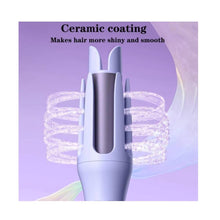 Cargar imagen en el visor de la galería, Rizador De Cabello Giratorio Automatico Lila