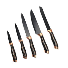 Cargar imagen en el visor de la galería, Set Cuchillos Ceramico 9 Piezas + Base Giratoria N-D