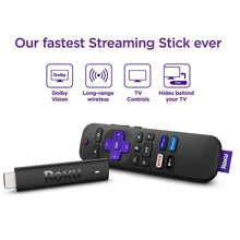 Cargar imagen en el visor de la galería, Roku Streaming Stick 4K 3820 Con Control Remoto De Voz