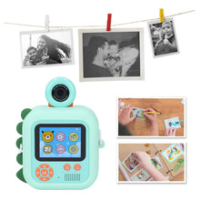 Cargar imagen en el visor de la galería, Cámara Digital Impresora Niños Modo Selfi ADM-02 Verde