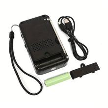 Cargar imagen en el visor de la galería, Radio Portatil De Bolsillo AM/FM 3 Bandas M-9321