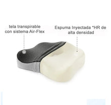 Cargar imagen en el visor de la galería, Cojín Ergonómico Espuma Viscoelástica Para Silla Y Carro HO-AL05