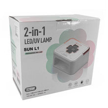 Cargar imagen en el visor de la galería, Lampara De Secado De Uñas Uv Led Sun L1 228W Blanco