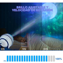 Cargar imagen en el visor de la galería, Proyector De Luces Galaxia Nebulosa Led Parlante Bluetooth