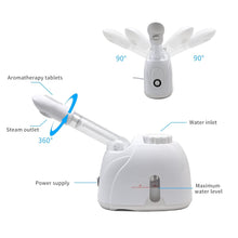 Cargar imagen en el visor de la galería, Vaporizador Facial Rociador Giratorio K33S Portatil 350W