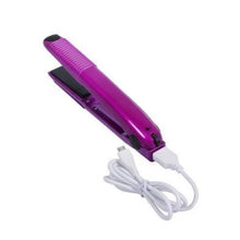 Cargar imagen en el visor de la galería, Plancha Mini Purpura Inalambrica 400° F Viajera
