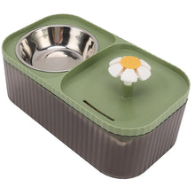 Cargar imagen en el visor de la galería, Fuente De Agua Comedero 2 en 1 Automatico Mascotas Verde