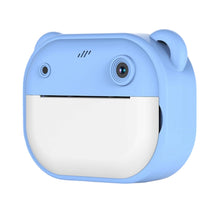 Cargar imagen en el visor de la galería, Camara de impresión Instantánea Niños Doble Camara HD AX3290 Azul