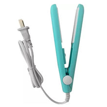 Cargar imagen en el visor de la galería, Mini Plancha Viajera GV-118 Portátil En Cerámica Verde Menta