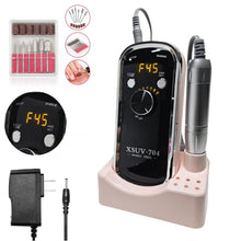 Cargar imagen en el visor de la galería, Drill Pulidor XSUV-704 45000 RPM Recargable Rosa