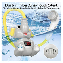 Cargar imagen en el visor de la galería, Ducha Elefante Portatil Control De Temperatura Gris