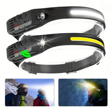 Cargar imagen en el visor de la galería, Linterna Frontal Led Brillante Luz Camping KY-689