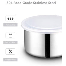 Cargar imagen en el visor de la galería, Lonchera Eléctrica Portátil Porta Comida Vaporera 2 Pisos