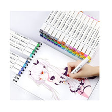 Cargar imagen en el visor de la galería, Marcadores Doble Punta Set 60 Unidades + Libro