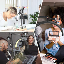 Cargar imagen en el visor de la galería, Lampara Escritorio Giratorio 360° HD-M3X Niveles Luz Ajustables