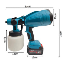 Cargar imagen en el visor de la galería, Pistola Pintura Grande Doble Batería Inalámbrica Profesional