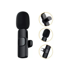 Cargar imagen en el visor de la galería, Micrófono inalámbrico de Solapa K9 Tipo C 20m