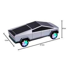 Cargar imagen en el visor de la galería, Radio Parlante Cybertruck FM USB Bluetooth Gris RGB AN-A7