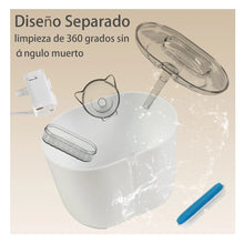 Cargar imagen en el visor de la galería, Fuente De Agua Mascotas Inalámbrico Sensor Automático 1003-3