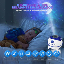 Cargar imagen en el visor de la galería, Proyector De Luces Galaxia Nebulosa Led Parlante Bluetooth