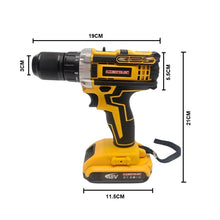 Cargar imagen en el visor de la galería, Taladro Electrico Kit Doble Bateria 48V 34 Piezas 1379-