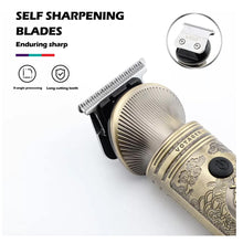Cargar imagen en el visor de la galería, Maquina Afeitadora Peluquera 6 en 1 Inalambrica VGR V-106