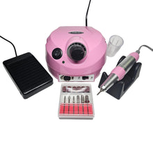 Cargar imagen en el visor de la galería, Drill Pulidor DM-202 45.000 RPM Pedal Rosa