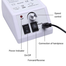 Cargar imagen en el visor de la galería, Drill Pulidor De Uñas Mercedes 20000 RPM Blanco
