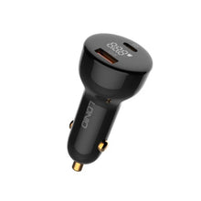 Cargar imagen en el visor de la galería, Cargador Carro Carga Rapida 100W Dual LDNIO C101 Tipo C USB
