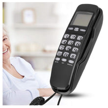 Cargar imagen en el visor de la galería, Teléfono fijo LEBOSS B369 con identificador de llamadas-Negro