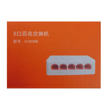 Cargar imagen en el visor de la galería, Adaptador Switch lan 5 puertos S1005KM