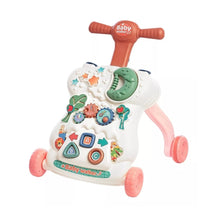 Cargar imagen en el visor de la galería, Caminador Bebe Musical Con Juego Baby Walker Rosado