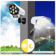 Cargar imagen en el visor de la galería, Lámpara Led Panel Solar Sensor Movimiento