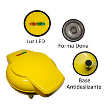Cargar imagen en el visor de la galería, Máquina Mini Donas 7 Puestos HLS-86322A Amarillo