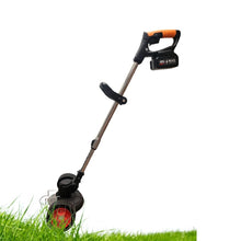 Cargar imagen en el visor de la galería, Guadaña Negra Doble Bateria 48V Kit Cuchillas Mas Llantas