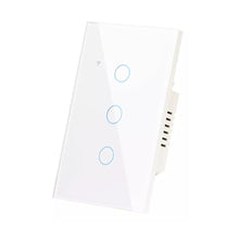 Cargar imagen en el visor de la galería, Switch Inteligente Wifi Google Home Y Alexa 3 Botones Blanco