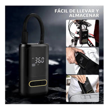 Cargar imagen en el visor de la galería, Compresor De Aire Carro Moto Cicla 150 Psi Inalambrico Power Bank ATJ-8466
