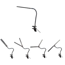 Cargar imagen en el visor de la galería, Lampara Escritorio Led 919 Prensa Ajustable 180° Negra