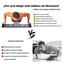 Cargar imagen en el visor de la galería, Tablero Flexiones Multifuncional Portátil + Bandas Elásticas