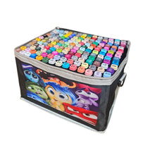 Cargar imagen en el visor de la galería, Marcadores 168 Unidades Doble Punta Estuche Negro