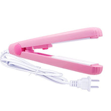 Cargar imagen en el visor de la galería, Mini Plancha Viajera GV-118 Portátil En Cerámica Rosada