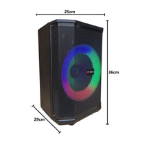 Cargar imagen en el visor de la galería, Parlante Cabina Karaoke 8 60W Recargable Micrófono PK-S9