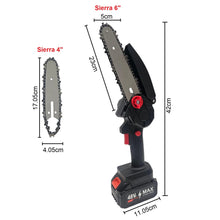 Cargar imagen en el visor de la galería, Mini Motosierra Doble Sierra Inalámbrica Recargable 48 V